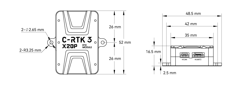 C-RTK3 X20P
