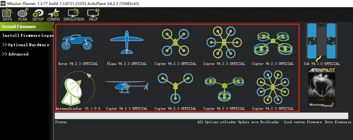 ardupilot firmware